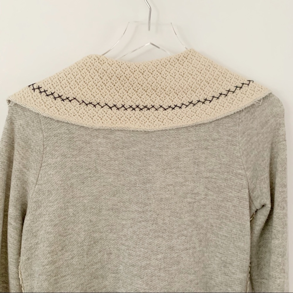 Anthropologie Saturday Sunday Button Sweater - Picture 7 of 9